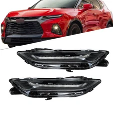 For Chevrolet Blazer 2019 2020 2021 Headlamp Left+Right Side LED DRL Headlight