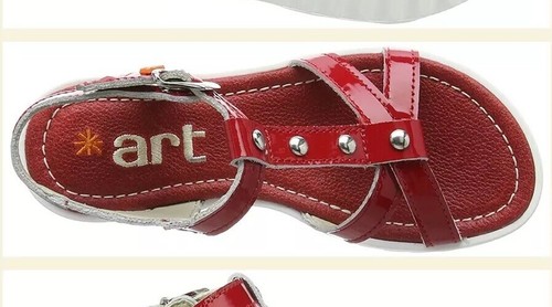 Art Atenas, Girls' Sandals, Red [1301] UK 12.5 Child EU 31 (4439990001) A316 - Picture 6 of 8