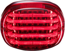 Custom Dynamics Red ProBEAM LED Squareback Taillight/No Plate Light PB-TL-SB-R