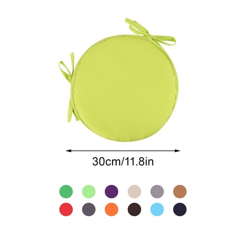 Garden Round Chair Pads Seat Cushion For Outdoor Bistros Stool Dining Room - Picture 12 of 51