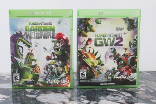 Plants vs. Zombies: Garden Warfare 1 and 2 Lot - Microsoft Xbox One - TESTED - Picture 1 of 4