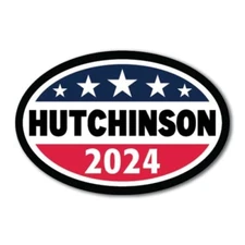 Magnet Me Up ASA Hutchinson Republican Political Party 2024 Magnet Decal, 4x6 In