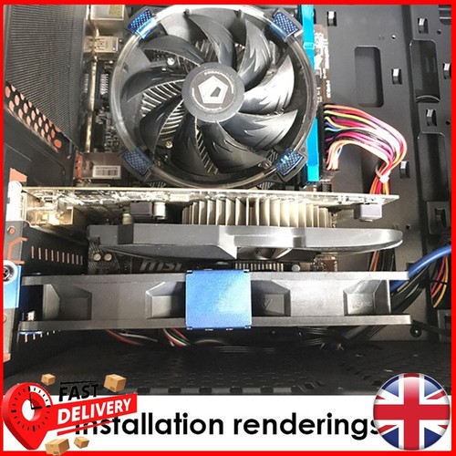 Graphics Card Cooler Dual Fan Mount Rack PCI Slot Bracket for 90mm 120mm Fans