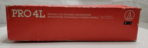 Audio Technica Pro 4L Unidirectional Dynamic Microphone in Box - Picture 4 of 5