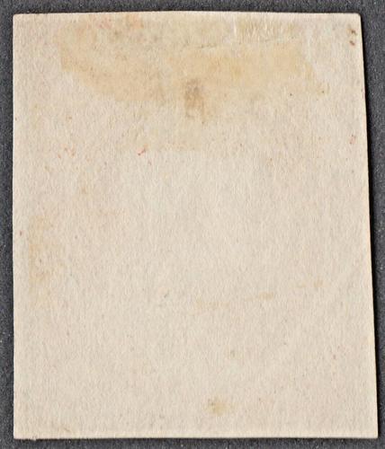 US Sc# 11 *MINT NO GUM* { 3c DULL RED TYPE I WASHINGTON } GREAT OF 1852 CV$ 100 - Picture 4 of 4