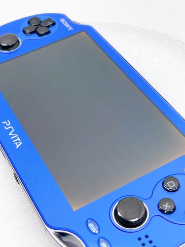 PS Vita PCH-1000 Sapphire Blue ricondizionata con scheda di memoria 4GB - Buone condizioni - Video 1 di 1