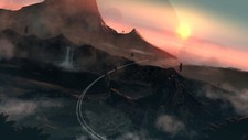 Landscape joeyjazz space art matte Custom Gaming Mat Desk