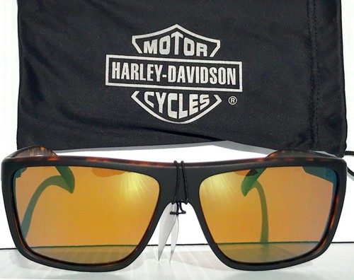 Harley-Davidson HD203 Tortoise Matte frame Bronze Green lens Sunglass with Case - Picture 11 of 12