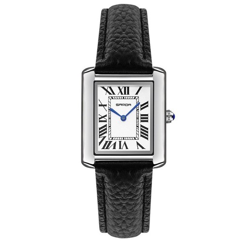 Tank Square Roman Scale Couple Solo - Sanda Luxury Classic Stylish Fashion Watch - Picture 26 of 29