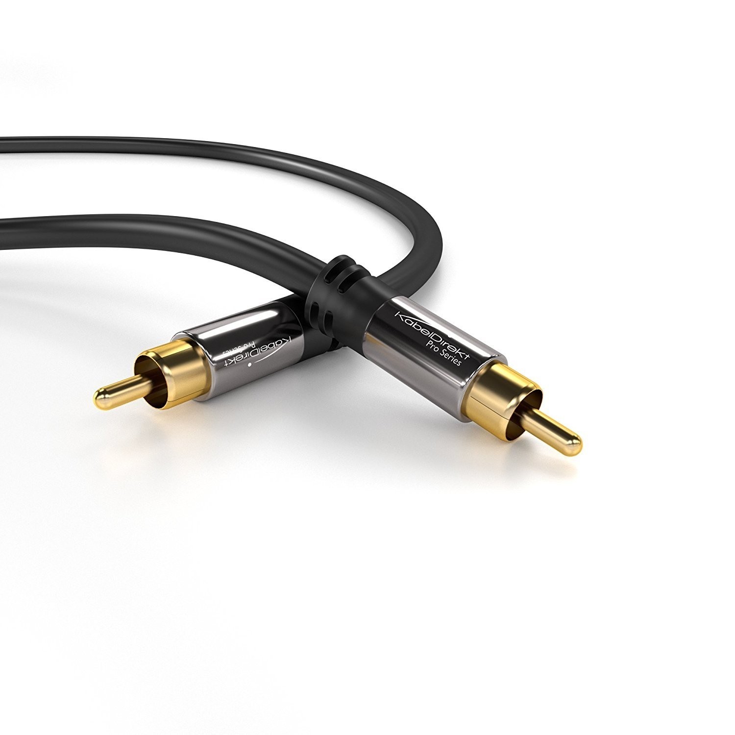 Subwoofer Cable, 1 RCA to 2 RCA, Subwoofers, AV Receivers, Hi-Fi, Digital & Analogue, Double Shielded PRO Series KabelDirekt 3m RCA Audio Video Cable/Cord Subwoofer Cable, 1 RCA to 2 RCA, Subwoofers, AV Receivers, Hi-Fi, Digital & Analogue, Double Shielded PRO Series KabelDirekt 3m RCA Audio Video Cable/Cord