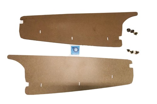 XP FORD FALCON BOOT MASONITE SIDE PANEL COVERS SUIT XK XL XM SEDAN WITH SCREWS - Picture 1 of 4