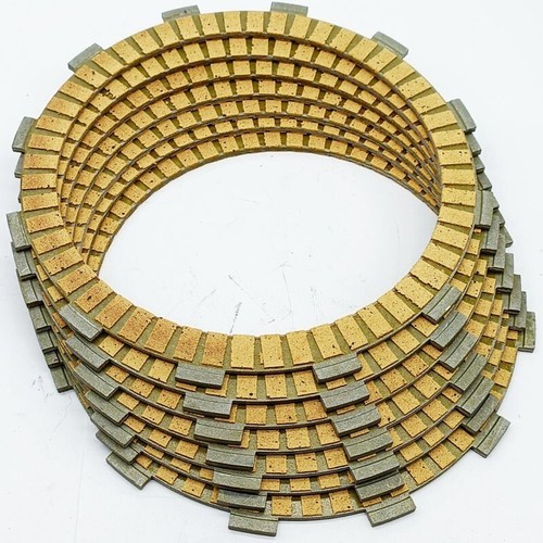 Clutch Friction Disc Plates Fits Kawasaki GT750 P7/P9 1992-1996/ZR-7S 2001-2005 - Picture 7 of 7