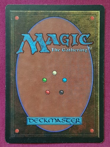 Magic The Gathering THE DARK ELECTRIC EEL signed blue card MTG - Bild 2 von 2