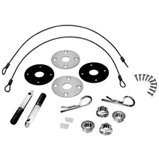 1970 1971 1972 Chevelle El Camino Hood Pin Kit Whardware New Dii 1470a