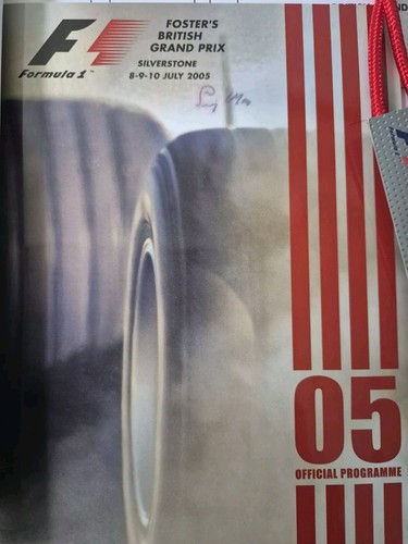 Formula One British Grand Prix 2005 Paddock Copse Hospitality Ticket Programme  - Picture 7 of 9