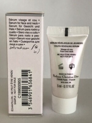 Dior Capture Totale Le Serum Travel Size 5ml 0.17oz set lot
