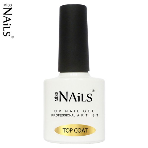 Miss Nails TOP and BASE COAT UV LED Nail Gel Soak Off Polish NOWIPE MATTE RUBBER - Picture 4 of 15