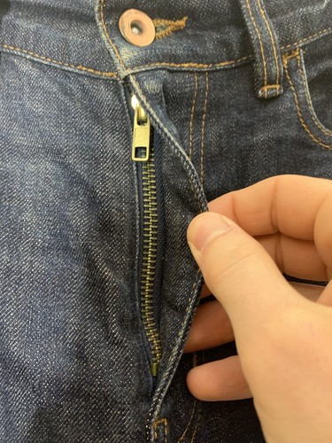 YMC EARTH Salvaged DENIM Jeans Barrel Leg Denim Size 27w 30L Women’s - Picture 5 of 21