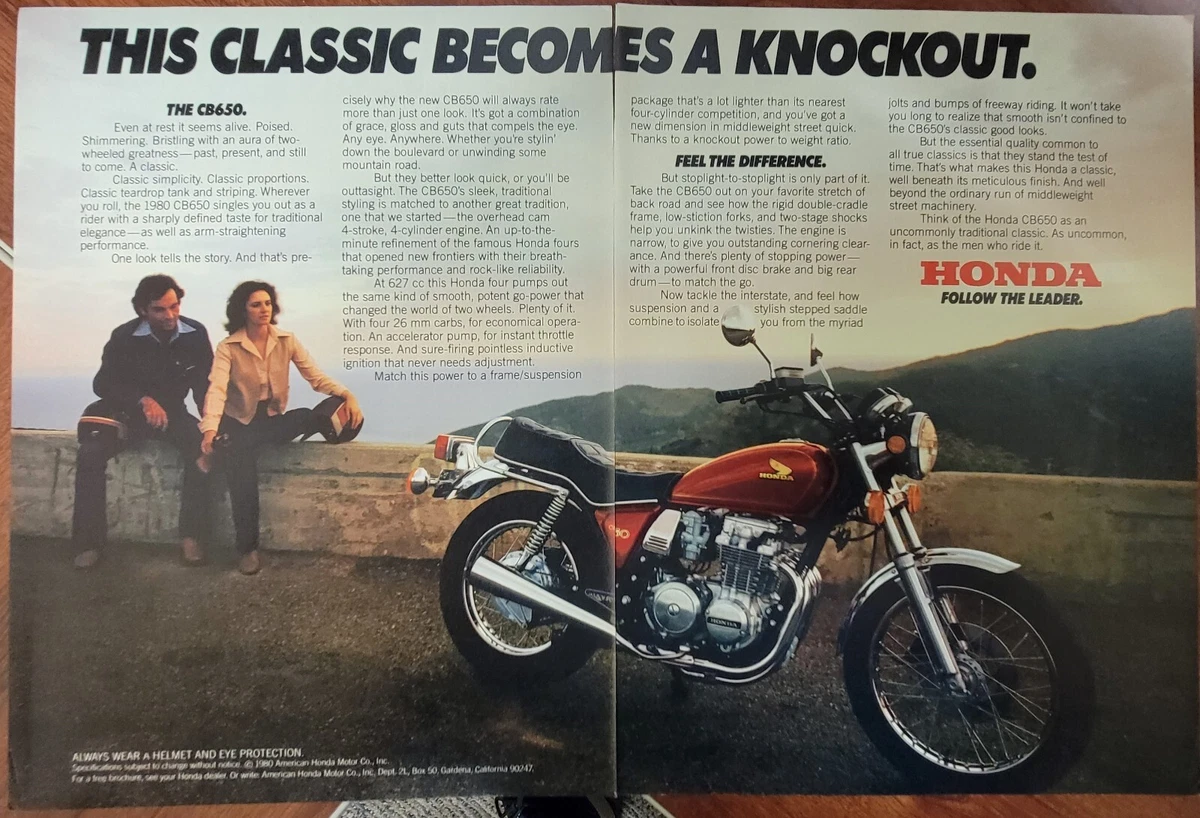 Honda 650 2024 cb 1980