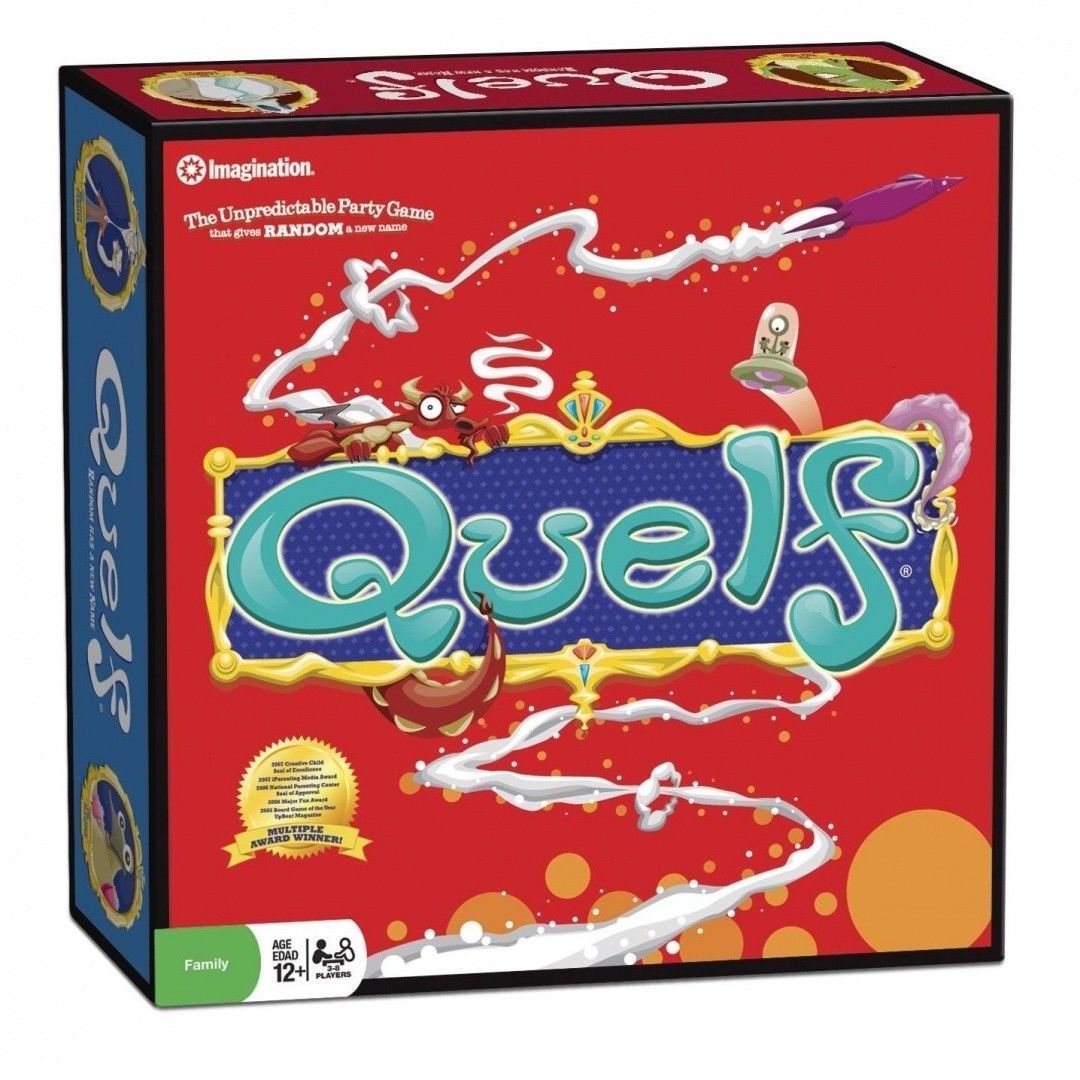 Quelf el improjoecible Fiesta Juego múltiples galardonado juego Nuevo Sellado Quelf el improjoecible Fiesta Juego múltiples galardonado juego Nuevo Sellado
