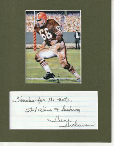 Cleveland Browns signed cards photos & memorabilia Complete your Collection S24 - Picture 42 of 96