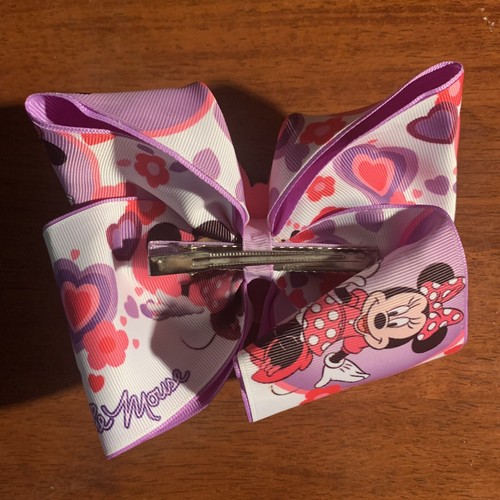 Minnie Mouse Handmade Large Hair Bow - Picture 2 of 9