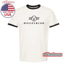 Hasselblad V Camera Men's Ringer Black Size S to 3XL