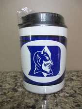 Large Betras USA Duke Blue Devils 64 Oz. Insulated Plastic Mug w/ Lid - Sealed