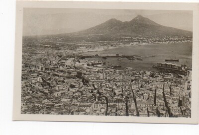 Original Photograph   1932 - Panorama from San Martino - Napoli Italy