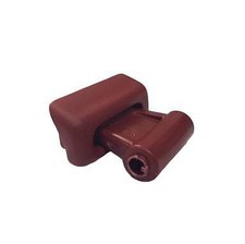 Fits For Mercedes R107 Sunvisor Clip 1 Male 1 Female Burgundy Color