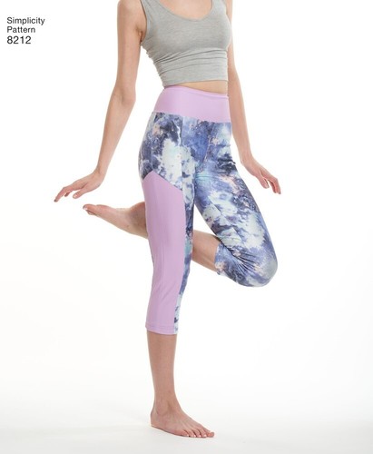 SIMPLICITY Schnittmuster 8212 Misses Damen Ladies Plus Leggings 4-26 - Bild 3 von 7