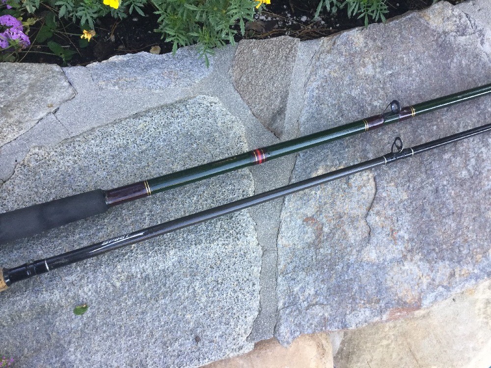 2 GRAPHITE Casting or Down rigging Rod’s-KUNNAN 8’ & 6380MH & 8’ AMERICAN SPITIT 8’6” 44934f 2 GRAPHITE Casting or Down rigging Rod’s-KUNNAN 8’ & 6380MH & 8’ AMERICAN SPITIT 8’6” 44934f
