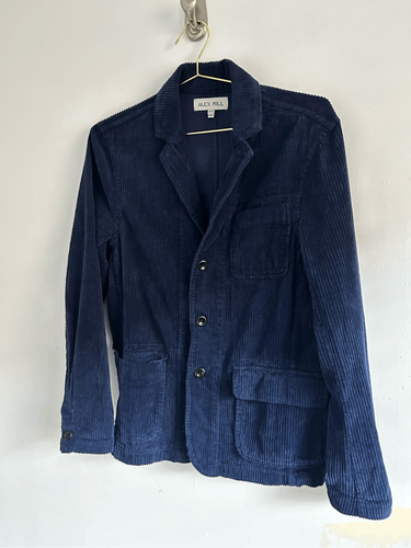 Alex Mill dunkelblauer Boyish Cord Blazer Jacke Gr. XS Huckberry - Bild 2 von 15