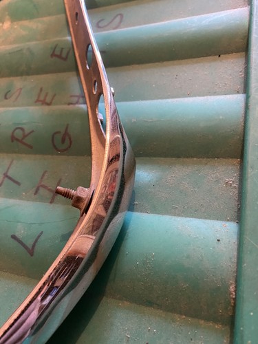 1964 Mercury Marauder Park Lane Monterey Top Front Fender Turn Signal Chrome LH - Picture 6 of 10