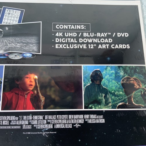 E.T. The Extra Terrestrial Big Sleeve Collectors Edition 4K UHD/Blu-Ray/DVD - Picture 4 of 6