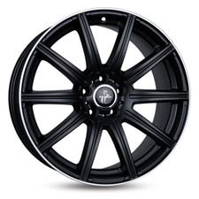 18 Zoll KESKIN KT16 5x112 ET30 Alufelgen MATT BLACK LIP POLISH