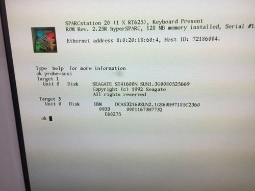 SUN Disk PACK 595-2253 1.3gb. SCSI Drive, 50Pin ,GWV81 1-D ,w CABLE .Test PASS - Photo 12/14