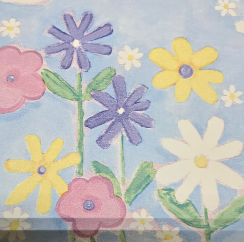 Kids Room Wallpaper Border Flowers & Bees Girls Bedroom Decor PHB49231 - Picture 7 of 8