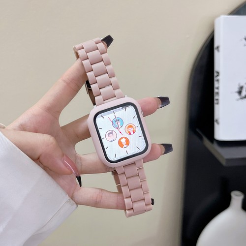 Para Apple Watch Series 9 8 7 SE 6 5 4 3 38/40/42 49 mm Plástico + Estuche Correa de Banda para PC - Imagen 9 de 33