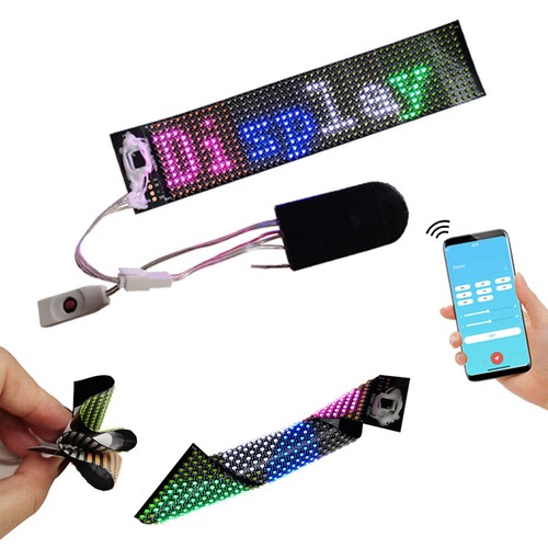 LED Display Programmable Message Tag Sign Scrolling Lighting Board Bluetooth - Picture 7 of 12