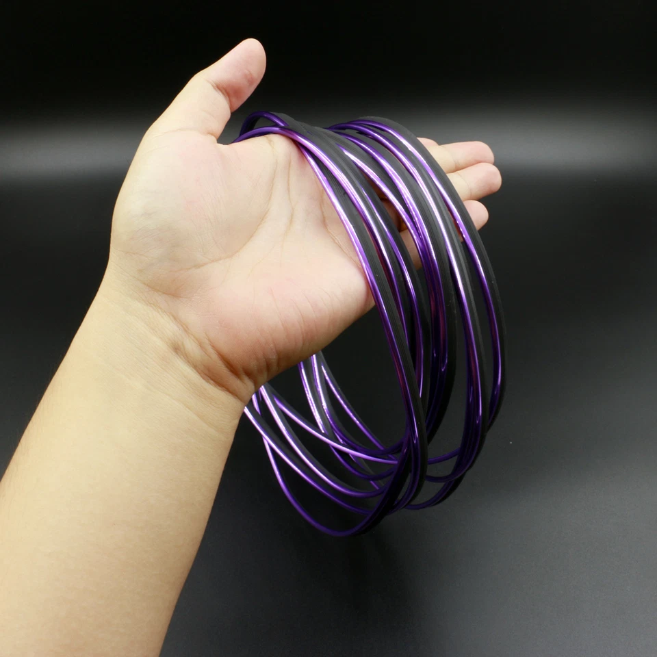 Universal 5M Purple Car Styling Moulding Decor Filler Strip Interior Exterior - Imagem 2 de 4