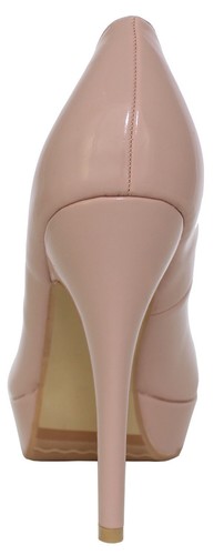 JENNIKA High-Heels Plateau Pumps beige braun 55-430 Größe 39 Sexy Platform Shoes - Bild 3 von 5