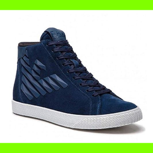EA7 EMPORIO ARMANI zapatos COW SUEDE HOLOGRAM azul uk-10½ a la venta EA7 EMPORIO ARMANI zapatos COW COW COW SUEDE HOLOGRAM azul uk-10½ venta caliente en línea