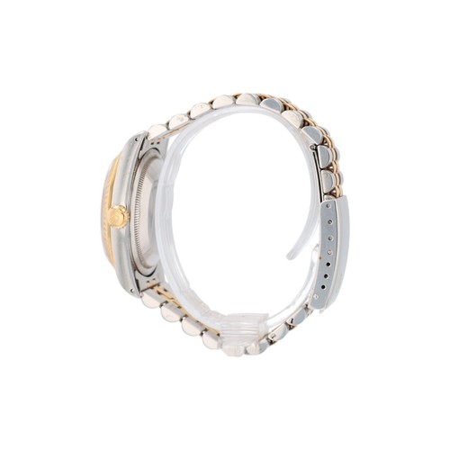 Rolex Mens Watch Datejust 16233 36mm Champagne Diamond Fluted Bezel Jubilee - Picture 3 of 8