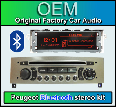 Peugeot 308 Bluetooth Cd Player Radio With Aux Usb Music Streaming Code Included Ebay