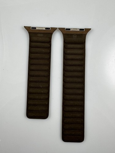 Bracelet maillon magnétique tissé fin original Apple Watch 41 mm/42 mm 44 mm/45 mm/46 mm/49 mm - Photo 26 sur 48