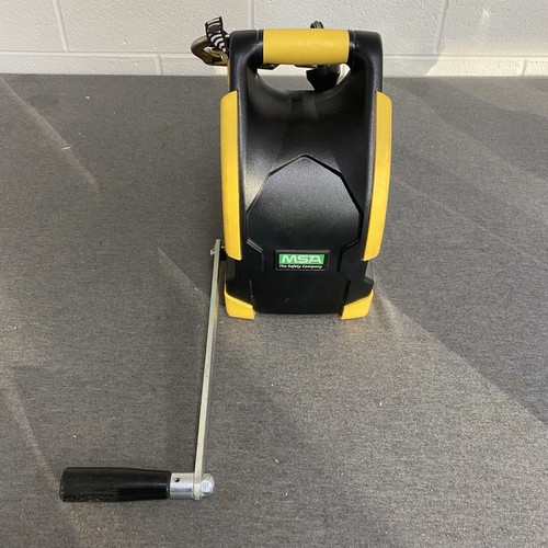 MSA Workman Winch 10147301 65' Long Stainless Steel Cable 450Lbs Capacity eBay