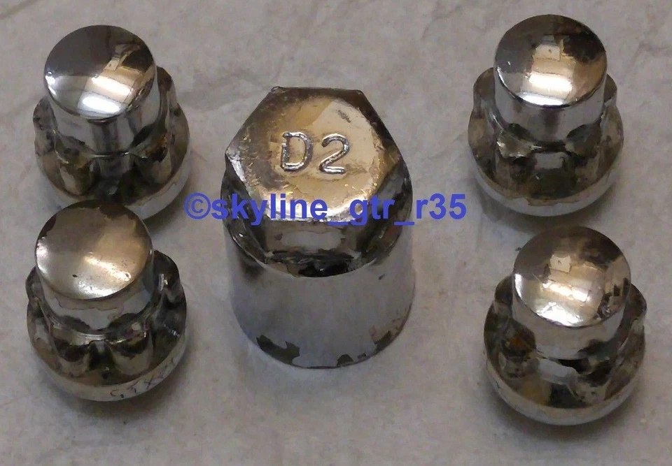 Conjunto de travas de roda McGard Premium M12x1.5 (24195) Honda Toyota Volkswagen Volvo - Imagem 3 de 4