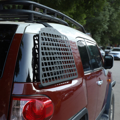Aluminum Rear Window Glass Armor Cover Accessories for Toyota FJ Cruiser 2007-21 - Picture 7 of 19