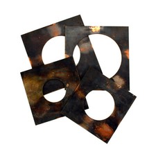 Oval Round  Square Metal Print Cutouts For Darkroom Printmaking